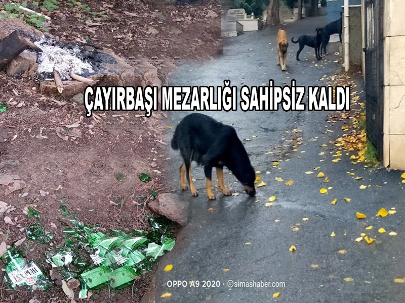 Çayırbaşı Mezarlığında güvenlik zaafiyeti