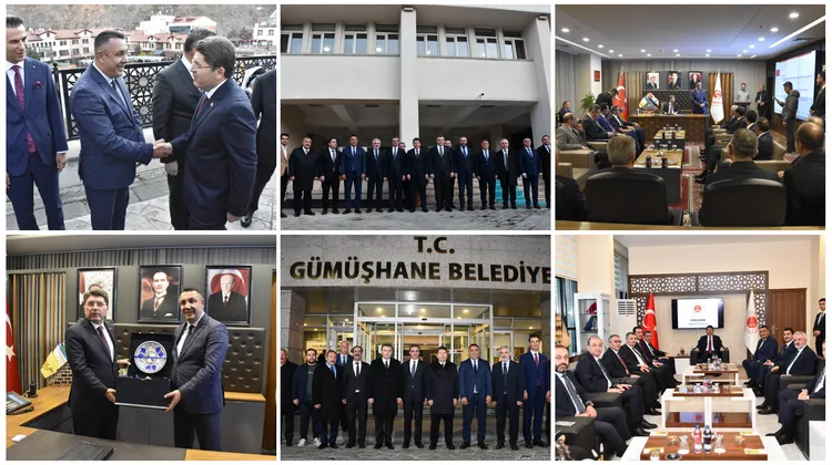 Gümüşhane Belediye Başkanı, Adalet Bakanı Yılmaz Tunç