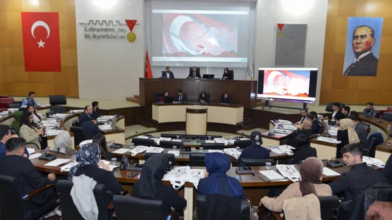 Kahramanmaraş Gençlik Meclisi Yıl Sonu Toplantısını Gerçekleştirdi