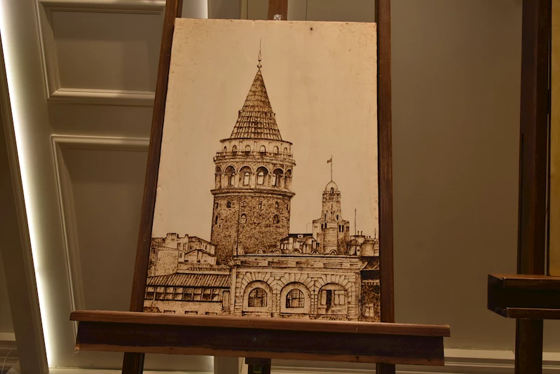 Yakma Sanatı Resim Sergisi Başladı