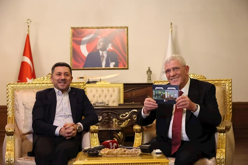 İyi Parti Genel Başkanı Dervişoğlu’ndan Başkan Arı’ya Ziyaret