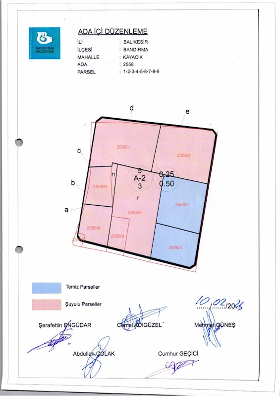 Kayacık Mahallesi 2558 Ada İçi Düzenlemesi