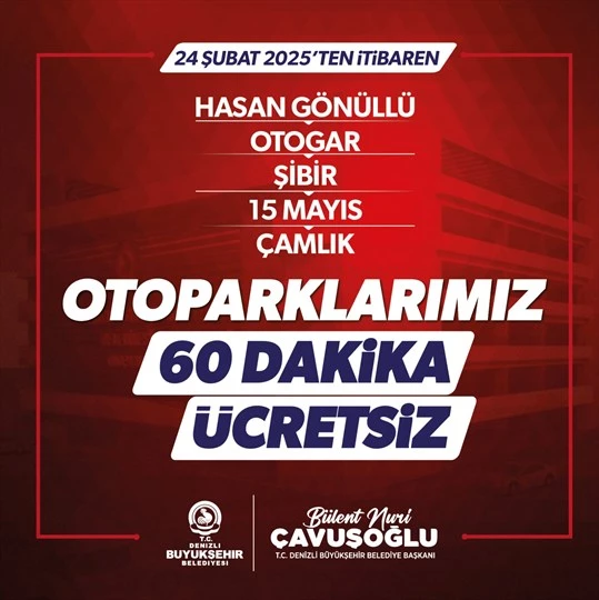 Büyükşehir’den yeni otopark uygulaması