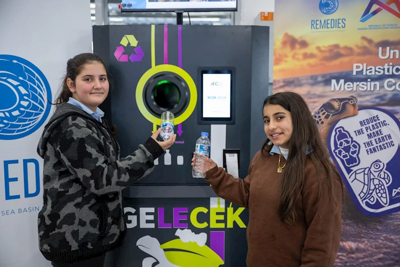 Büyükşehir, ‘Akıllı Atık Otomatı’ Sistemi İle Mersin’de Öncü Oldu