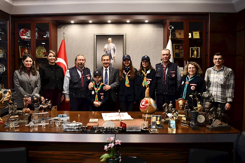 TEPEBAŞI İKLİM İZCİLERİNDEN BAŞKAN ATAÇ