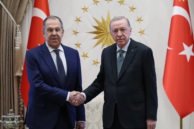 Cumhurbaşkanı Erdoğan, Rusya Dışişleri Bakanı Lavrov