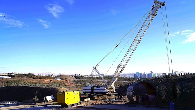 ANKARA’NIN KALBİ ÇANKAYA’YI BESLEYEN İÇME SUYU HATTI YENİLENDİ