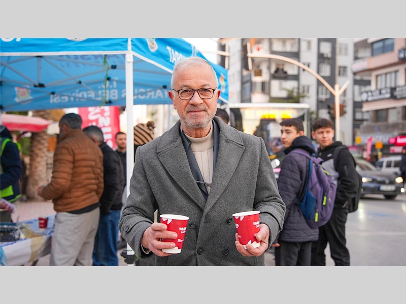 TARSUS BELEDİYESİ’NDEN SOĞUK KIŞ GÜNLERİNDE SICAK ÇORBA İKRAMI