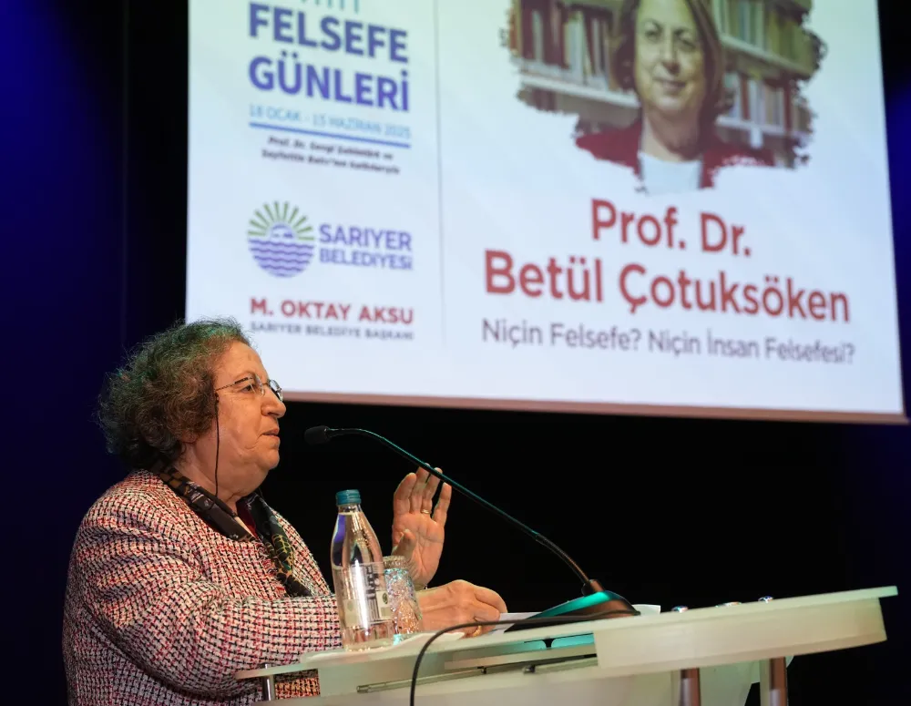 FELSEFE GÜNLERİ’NİN İKİNCİSİ PROF. DR. BETÜL ÇOTUKSÖKEN İLE DEVAM ETTİ