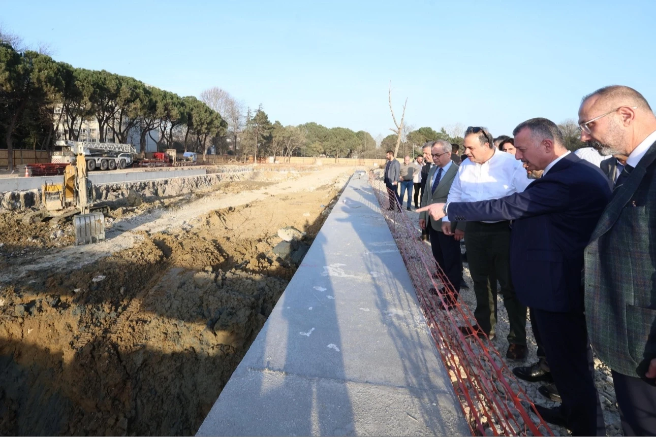 Kocaeli’de Kuzey Metro Hattı hızla ilerliyor