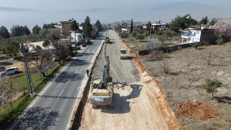 Büyükşehir, Yedikuyular ve Bertiz’e Ulaşım Sağlayan Yolda Çalışmalarını Sürdürüyor