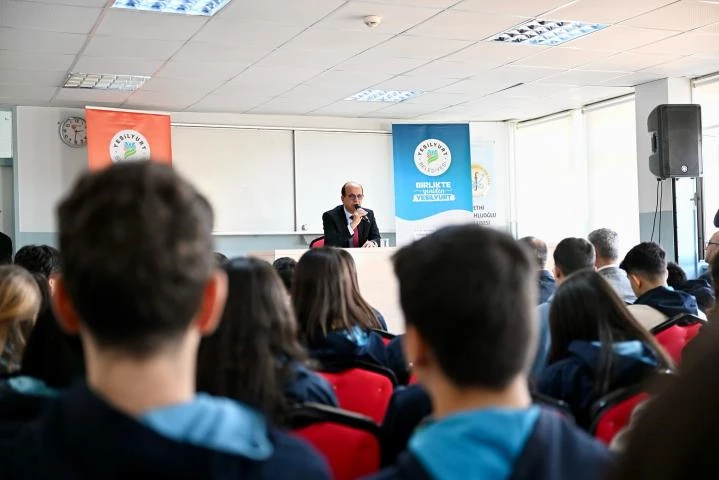 Başkan Geçit, ‘Aklıma Takıldı’ Projesiyle Öğrencilerle Buluştu