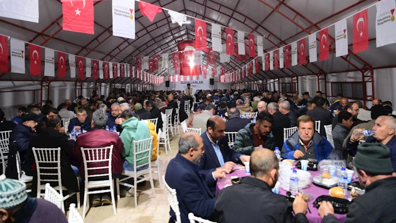 Büyükşehir Göksunluları İftar Sofrasında Buluşturdu