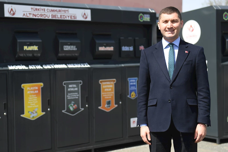 ALTINORDU BELEDİYESİ’NDEN ÇEVRE DOSTU HAREKET