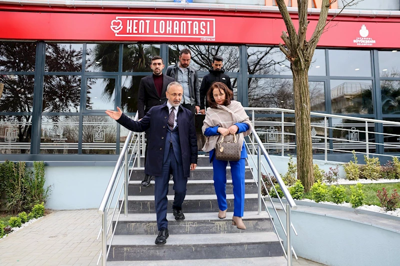 Başkan Özmen Eyüpsultan’ın ilk Kent Lokantası