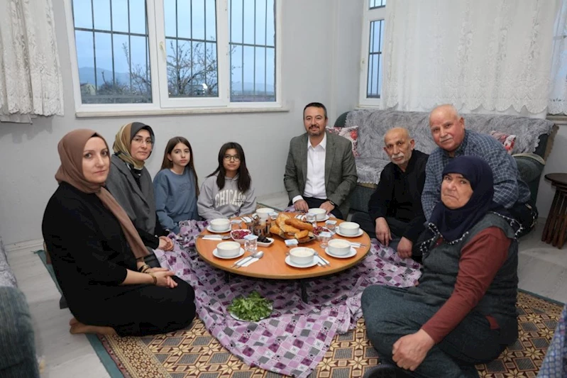 Şehidimizin Baba Ocağında Gönül Sofrası Kuruldu