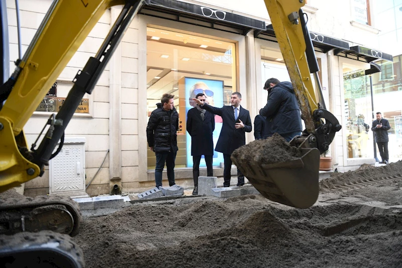 YILDIZ SOKAK’TAKİ ÇALIŞMALARDA SONA GELİNDİ