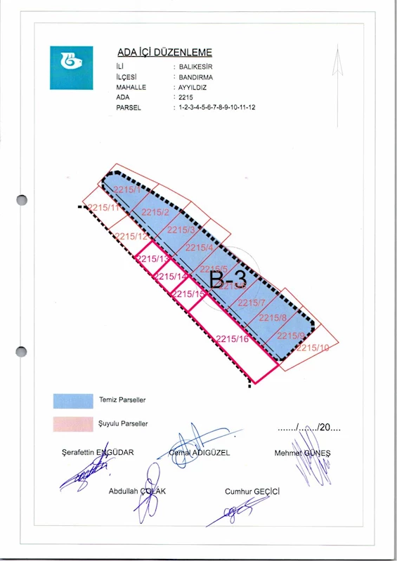 Ayyıldız Mahallesi 2215 Ada İçi Düzenlemesi