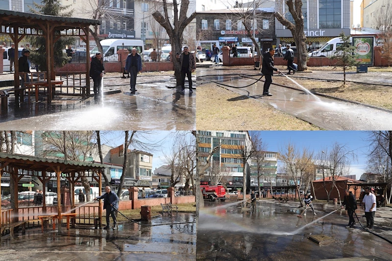 BELEDİYE EKİPLERİNİN BAHAR TEMİZLİĞİ SÜRÜYOR
