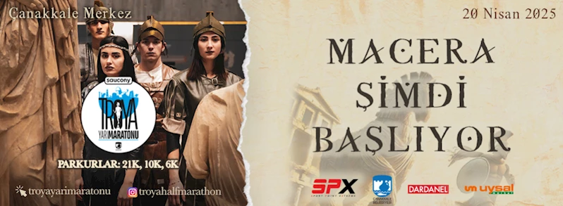 Troya Yarı Maratonu Heyecanına Sayılı Günler Kaldı