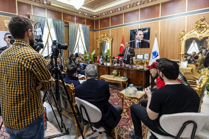 BAŞKAN BALABAN MART AYI ÇALIŞMALARINI ANLATTI