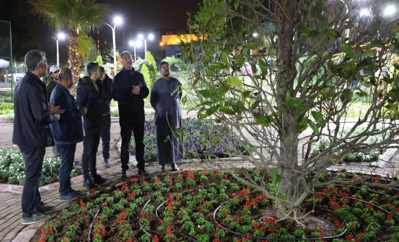 Başkan Kuş, Parklarda Yapılan Çalışmaları İnceledi