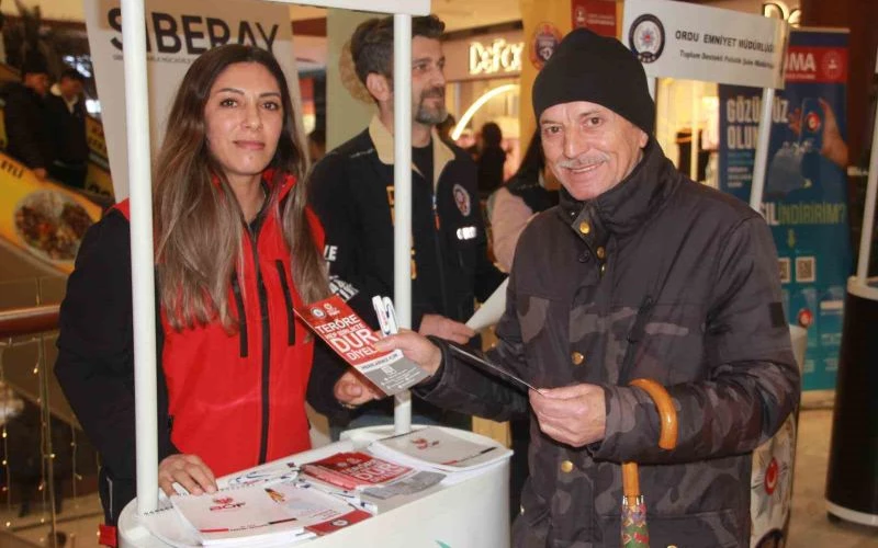 Ordu’da Polis Ekipleri, Halkın Güvenliği İçin Bilgilendirdi