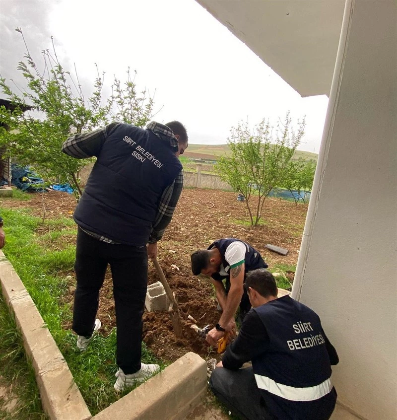 SİİRT BELEDİYESİ, KAÇAK SU KULLANIMINA KARŞI DENETİMLERİ SIKLAŞTIRDI!