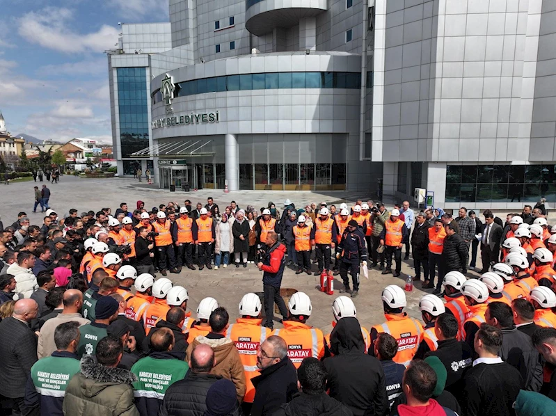 AFAD VE KARATAY BELEDİYESİ İŞBİRLİĞİYLE HAYAT KURTARAN EĞİTİM