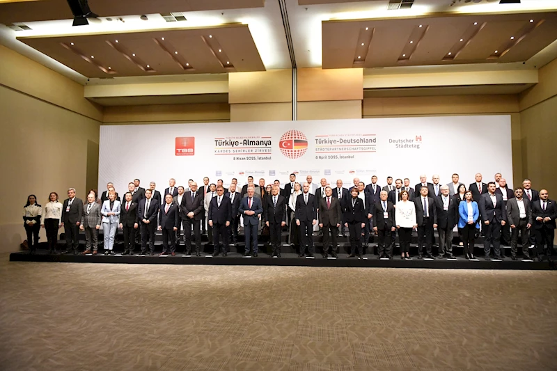 Manisa Büyükşehir Türkiye-Almanya Kardeş Şehirler Zirvesi’ne Katıldı