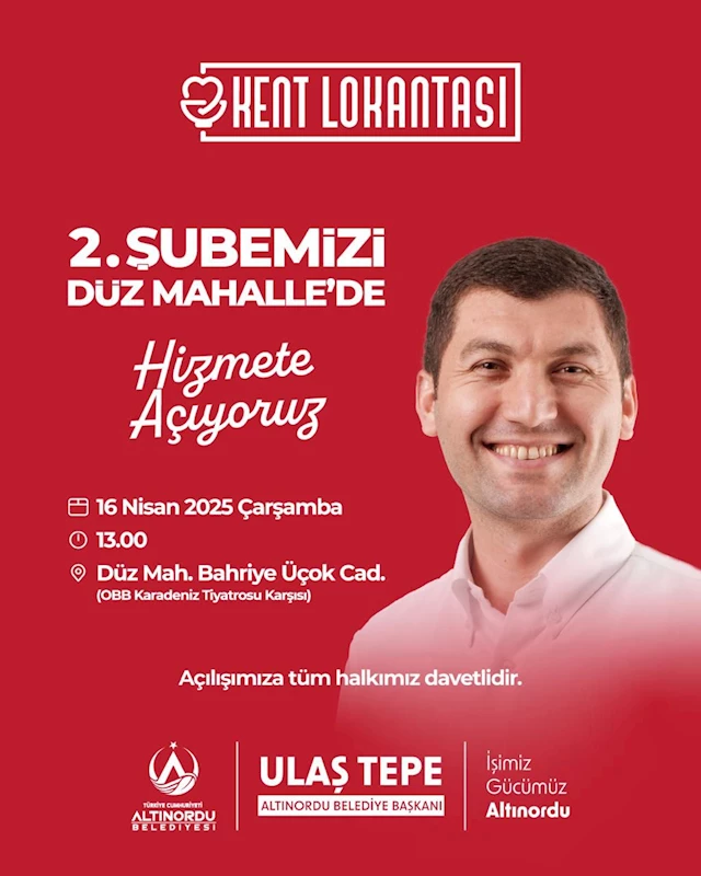 ORDU’NUN İKİNCİ KENT LOKANTASI ÇARŞAMBA GÜNÜ AÇILIYOR