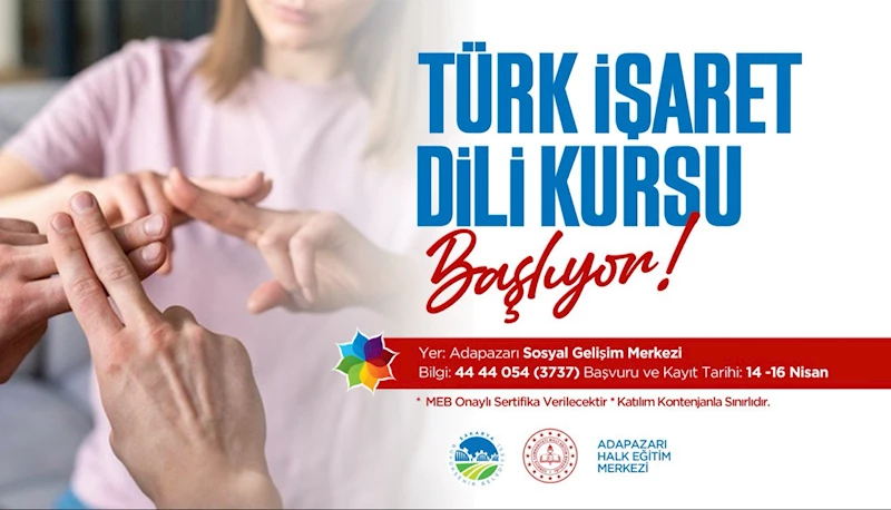 SGM’den işaret dili öğrenmek isteyenlere çağrı: Kayıtlar başladı