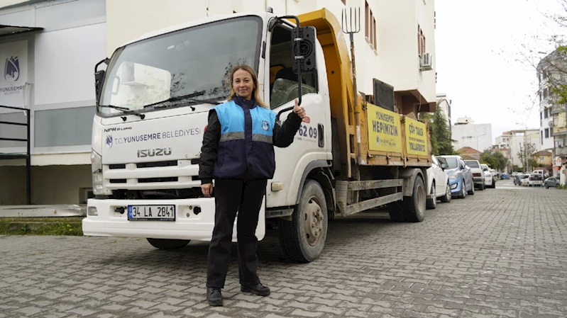 YUNUSEMRE’DE TEMİZLİĞE KADIN DOKUNUŞU