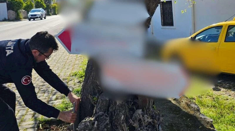 BELEDİYEDEN GÖRÜNTÜ KİRLİLİĞİNE MÜDAHALE