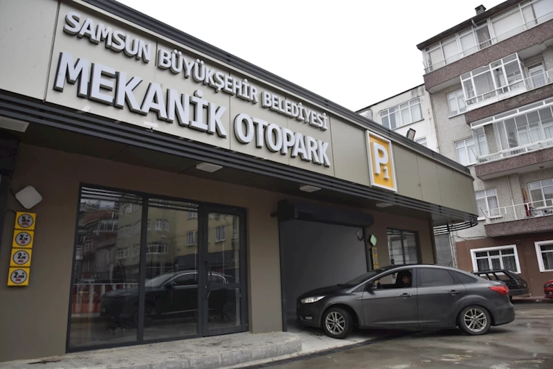 Çiftlik-1 Mekanik Otopark’ı hizmete başladı