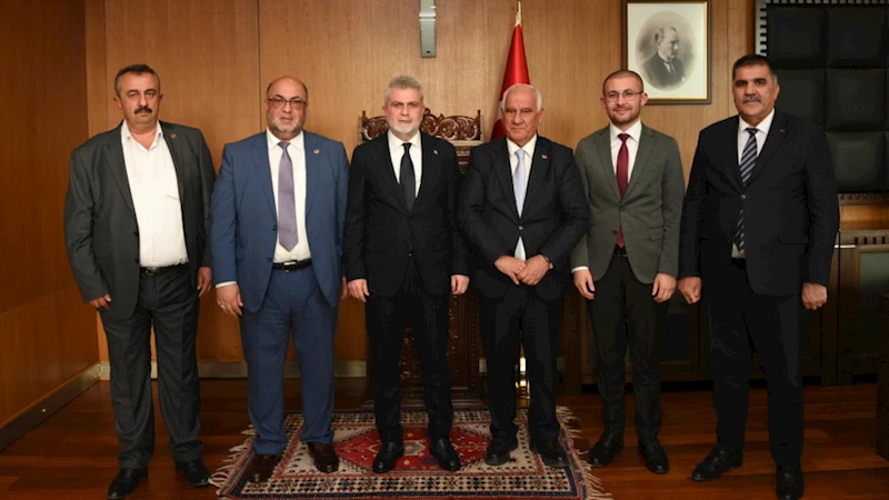 Başkan Görgel, İlçe Belediye Başkanlarıyla Buluştu