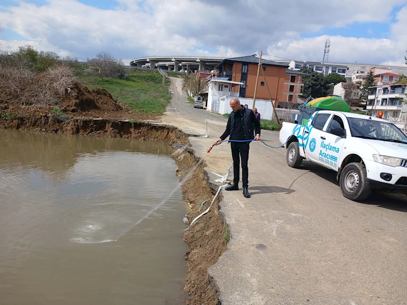 Süleymanpaşa Belediyesi Larva ve Uçkun Mücadelesini Sürdürüyor