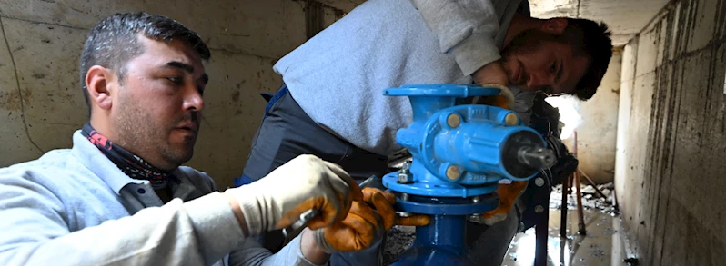 Dardanos Bölgesinde Alt Yapı Yenileme Çalışmaları Sürüyor