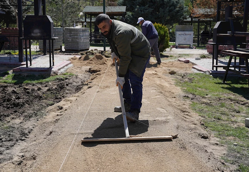 Kartaltepe Mesire Alanı yaza hazırlanıyor