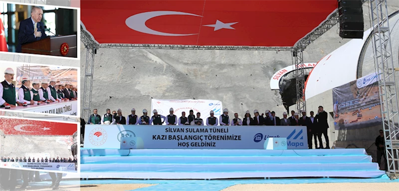 CUMHURBAŞKANI ERDOĞAN: “ATATÜRK BARAJI SULAMASINDAN SONRA ÜLKEMİZİN EN BÜYÜK SULAMA PROJESİ