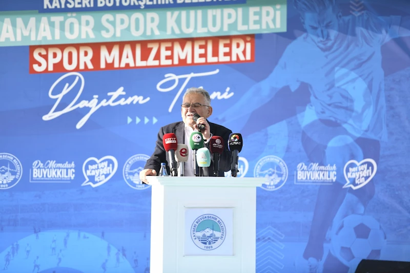 Başkan Büyükkılıç’tan Amatör Spora 27 Milyon TL