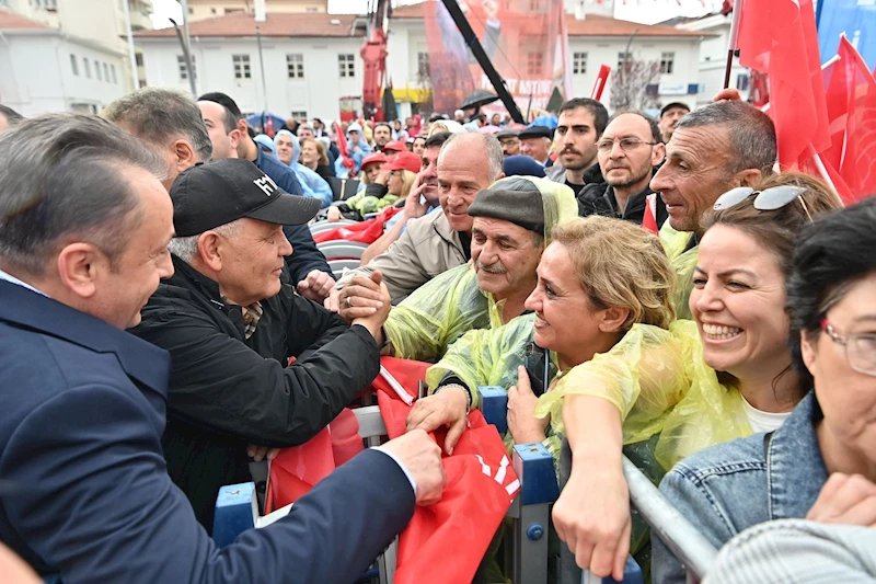 Mamak Belediye Başkanı Veli Gündüz Şahin, Yozgat Mitingine Katıldı