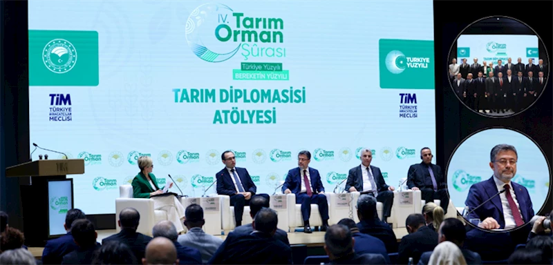 BAKAN YUMAKLI, TARIM DİPLOMASİSİ ATÖLYESİ