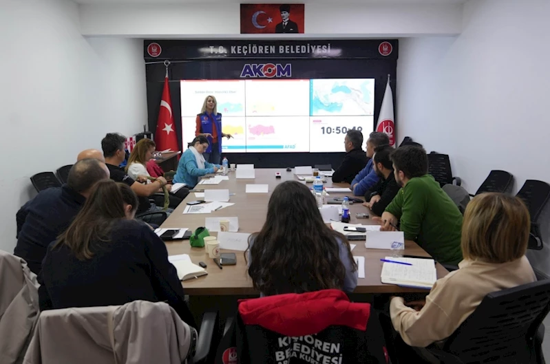 Afet farkındalık eğitmeni olmaya hak kazandılar