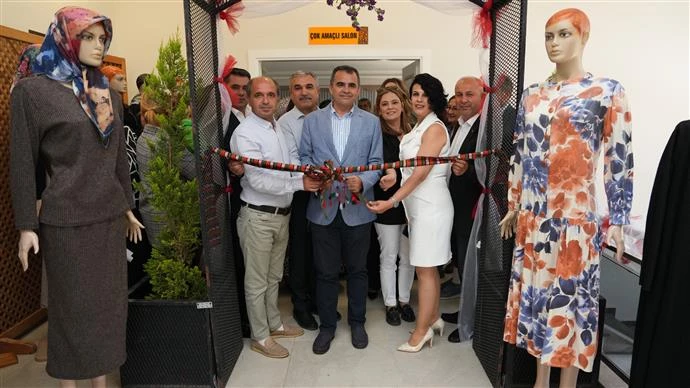 KARGICAK VE DEMİRTAŞ EL SANATLARI KURSLARI YILSONU SERGİSİNE BÜYÜK İLGİ