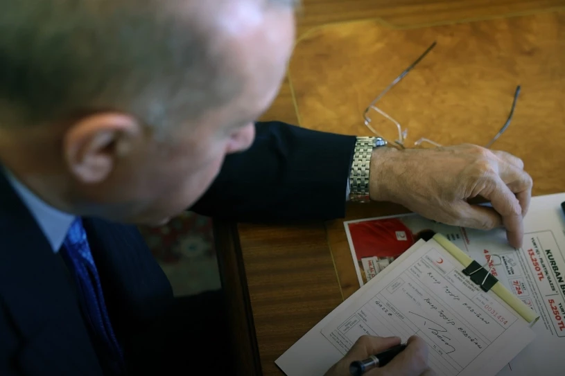 Cumhurbaşkanı Erdoğan, Kızılay