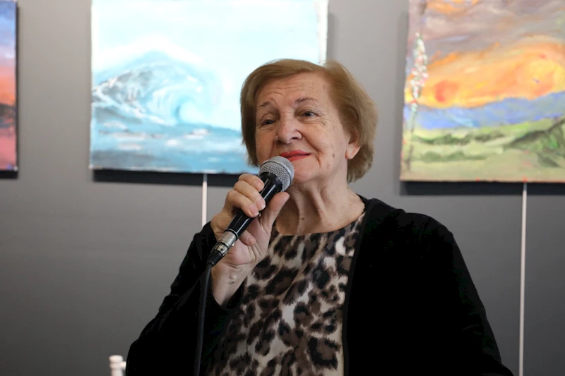 GENÇ YUSUF EMİR SUDAN’IN İLK KİŞİSEL RESİM SERGİSİ NİKOMEDYA SANAT GALERİSİNDE AÇILDI