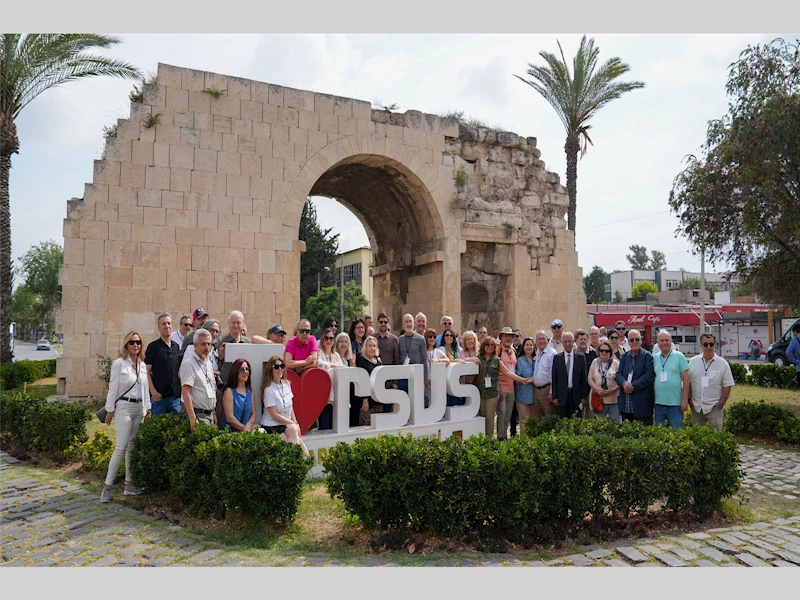 FIJET EKİBİNDEN TARSUS’A, TURİZM ROTASI TURU