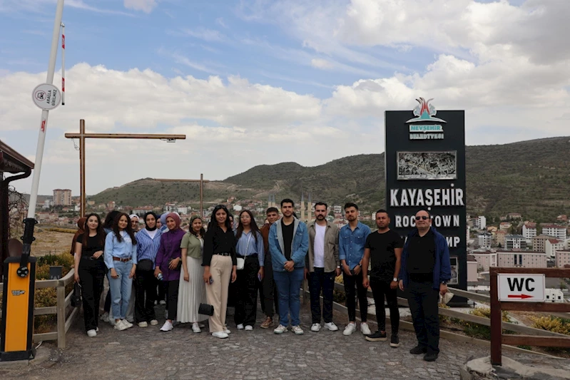 NEVÜ’lü Öğrenciler Kayaşehir’i Keşfetti