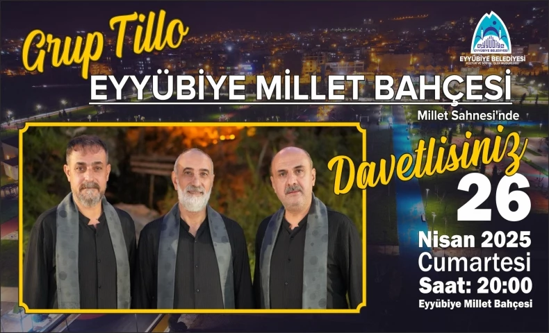 Eyyübiye Belediye Başkanı Mehmet Kuş, Tüm Şanlıurfalıları Grup Tillo Konserine Davet Etti